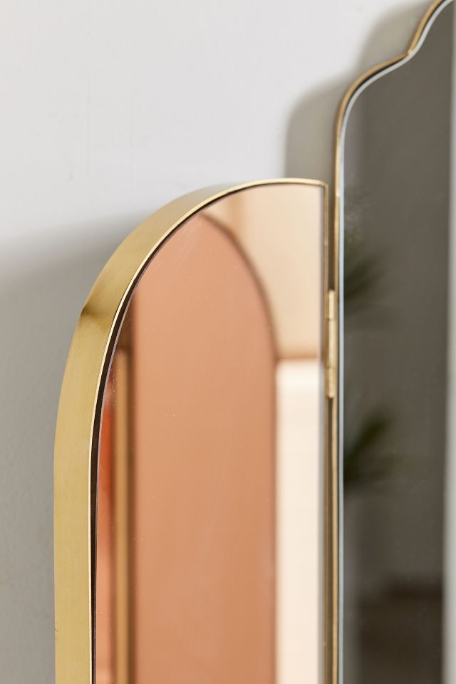 Serena Tri-Fold Hanging Wall Mirror #3