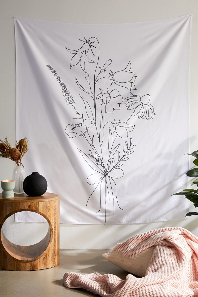 Urban outfitters wildflower tapestry hot sale