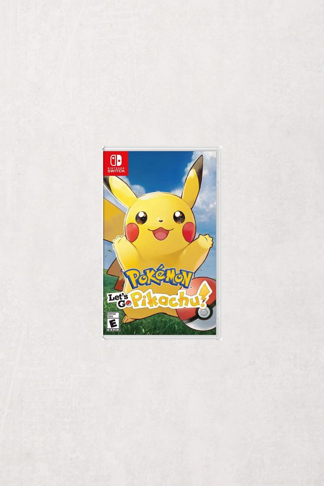 Nintendo Switch Pokémon Let's Go Pikachu Nintendo Switch Pokemon Game: Let's Go, Pikachu! Physical Edition