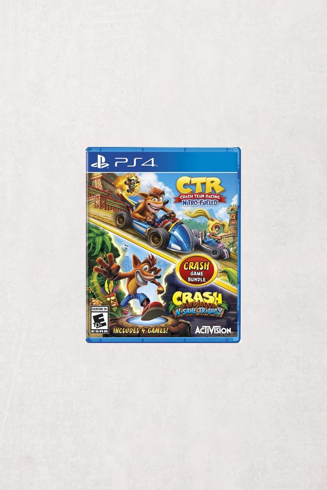 PlayStation Crash Team Racing Nitro Sane Trilogy Video Game  Bundle