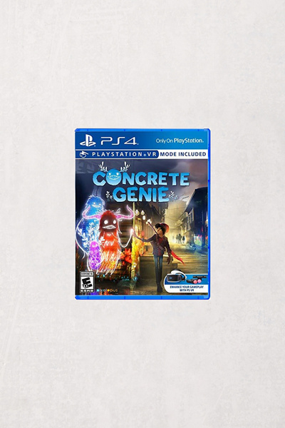 Jeu Concrete Genie PS4 - Neuf Sous Scellé, Version FR/PAL, Aventure Artistique Unique