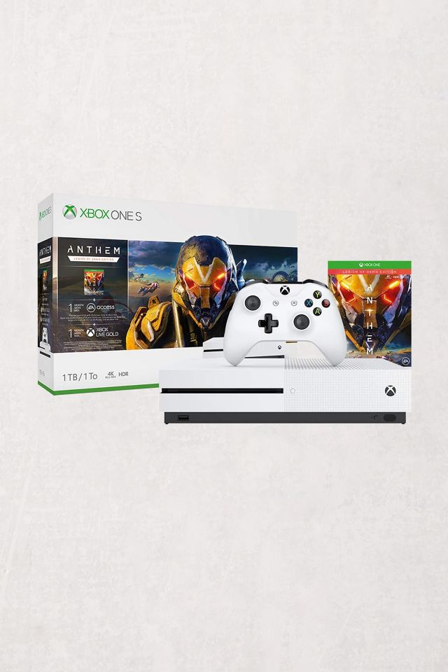 Xbox one s 1tb best sale anthem bundle