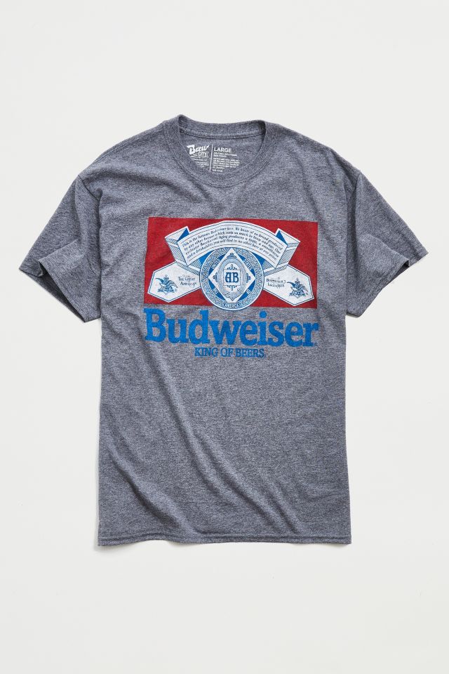 Budweiser King Of Beers Retro Short Sleeve Tee | Urban Outfitters
