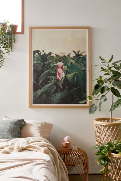 Sarah Eisenlohr Walking Into Leaves Art Print