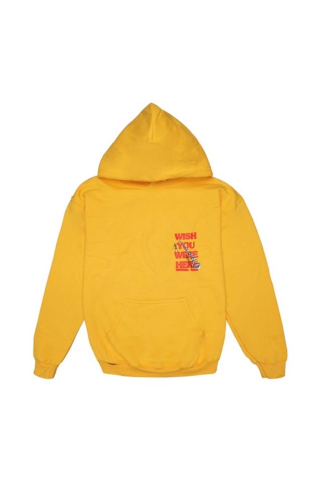 Travis scott best sale astroworld yellow hoodie