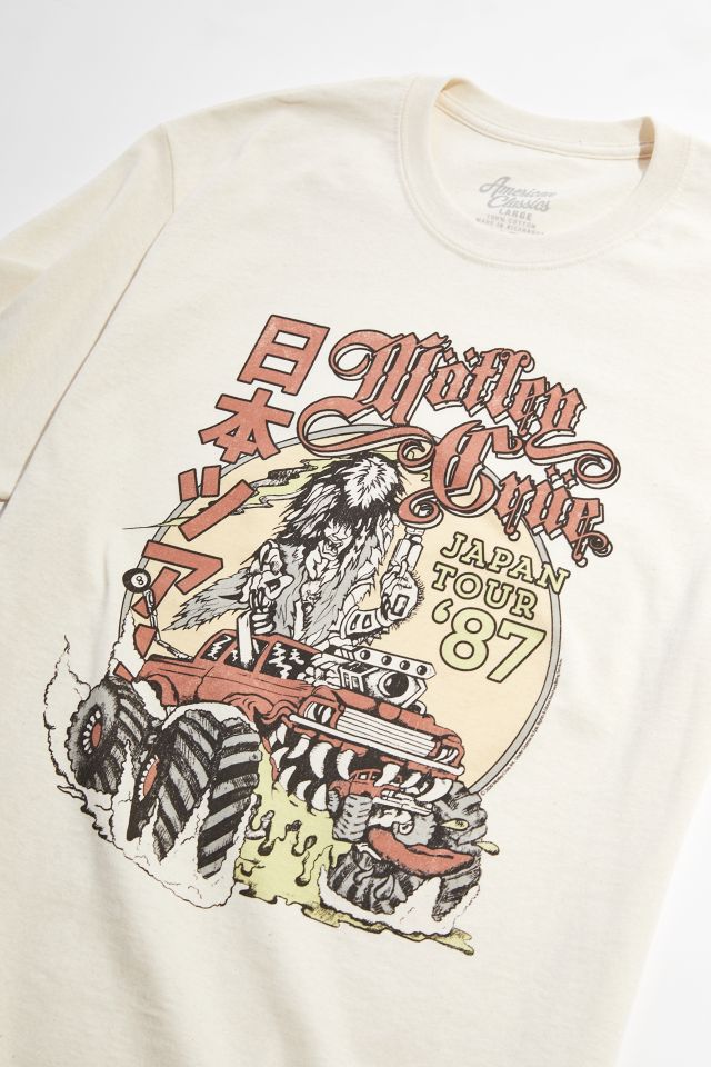 Motley Crue Japan Tour Tee | Urban Outfitters