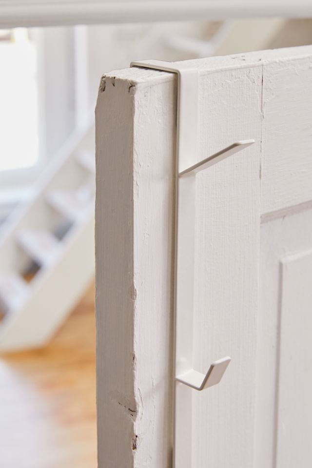 Modern Vertical Over-The-Door Hook Rack #2