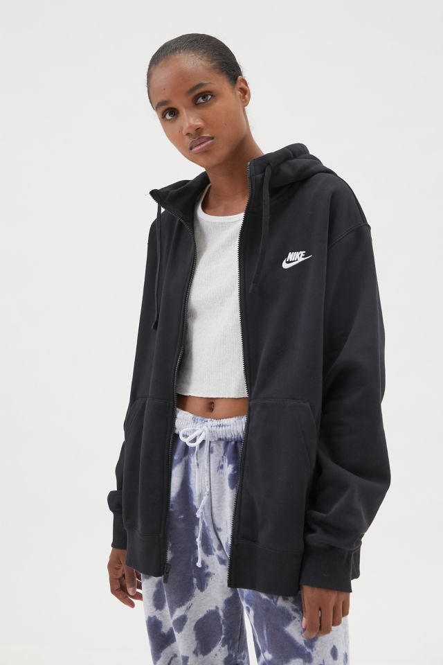 hemel Vaccineren Catena Nike Sportswear Club Zip-Front Hoodie Sweatshirt | Urban Outfitters