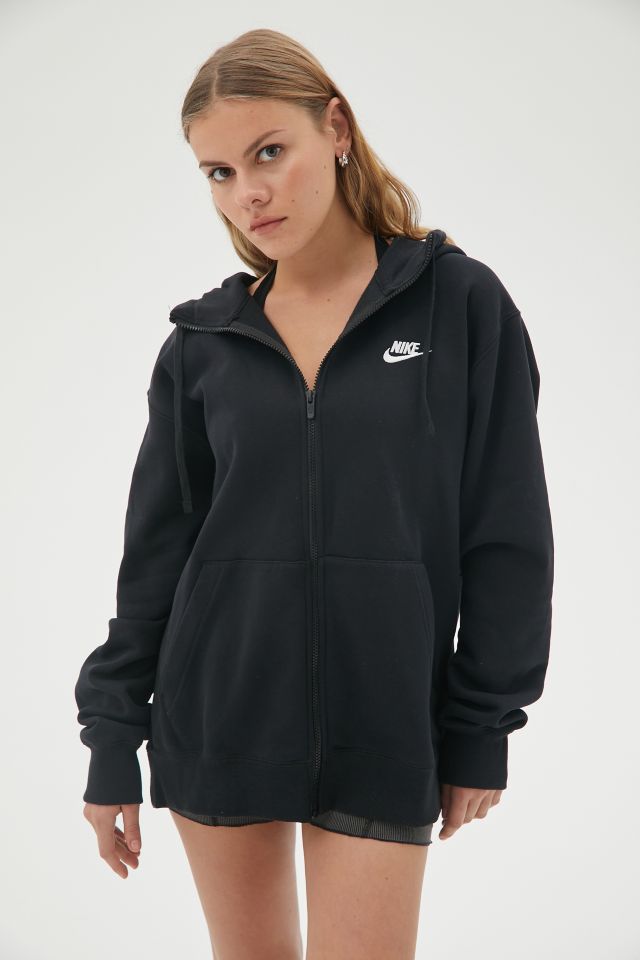 Black Nike Windbreaker Zip Up Hoodie - www.monicanastasa.ro