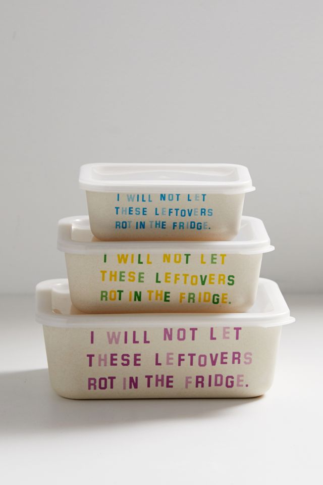Katie Kimmel UO Exclusive Leftovers 3-Piece Container Set #1