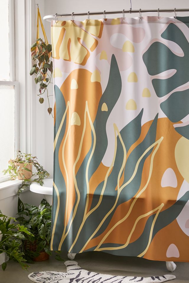 Alisa Galitsyna For Deny Floral Magic Shower Curtain Urban Outfitters