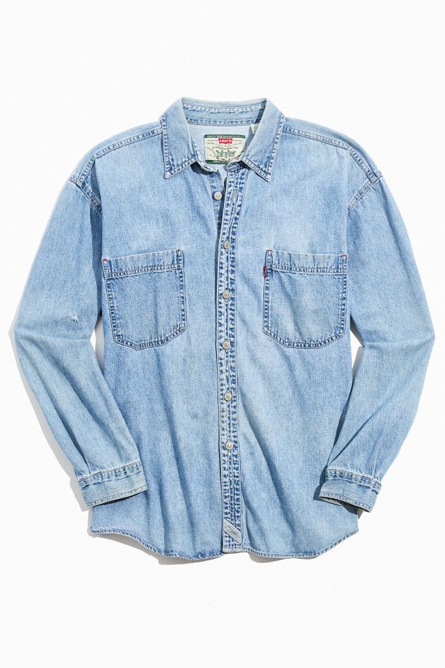 Chemise en Denim Levi's Vintage Urban Renewal à Boutons #1