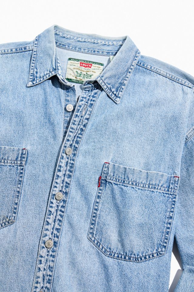 Chemise en Denim Levi's Vintage Urban Renewal à Boutons #2