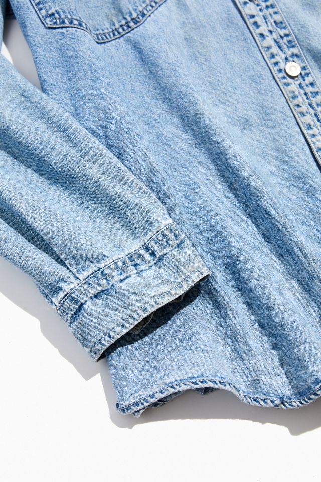 Chemise en Denim Levi's Vintage Urban Renewal à Boutons #3