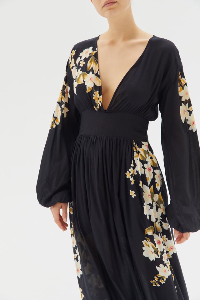 billabong night bloom maxi dress Billabong Night Bloom Maxi Dress