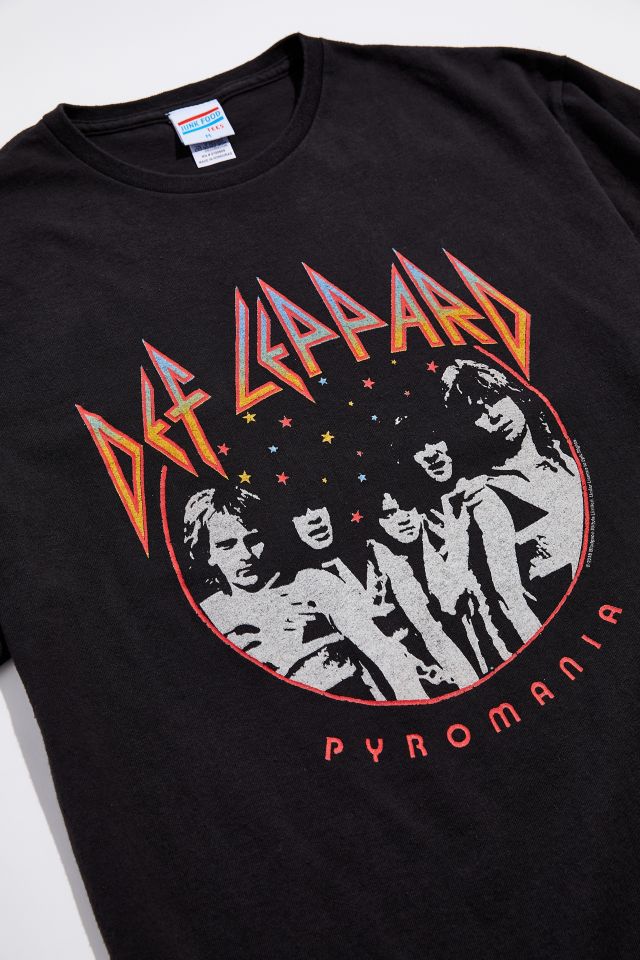 Junk Food Def Leppard Retro Tee  #2