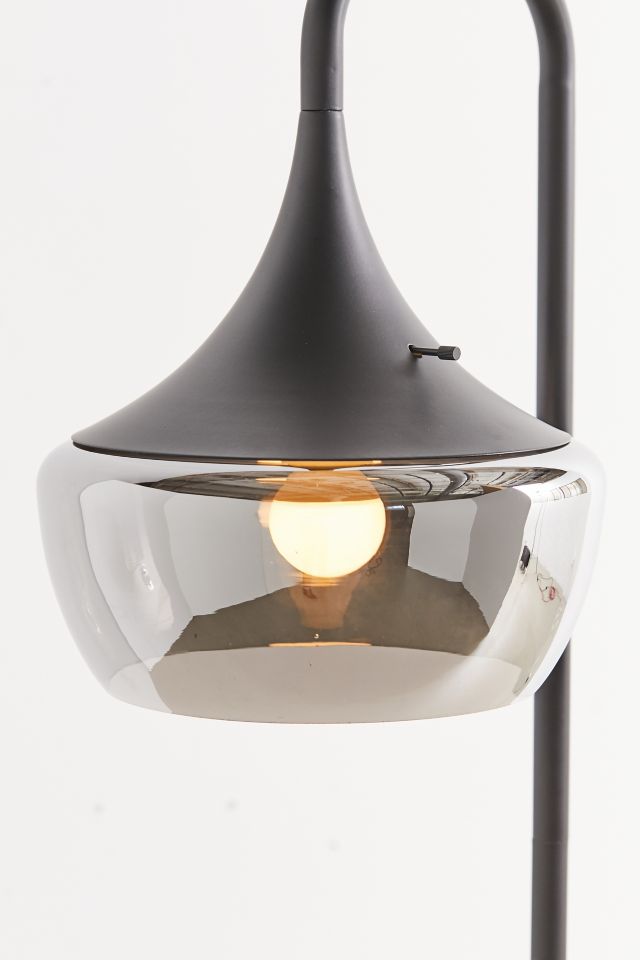 Smoked Glass Floor Lamp #3