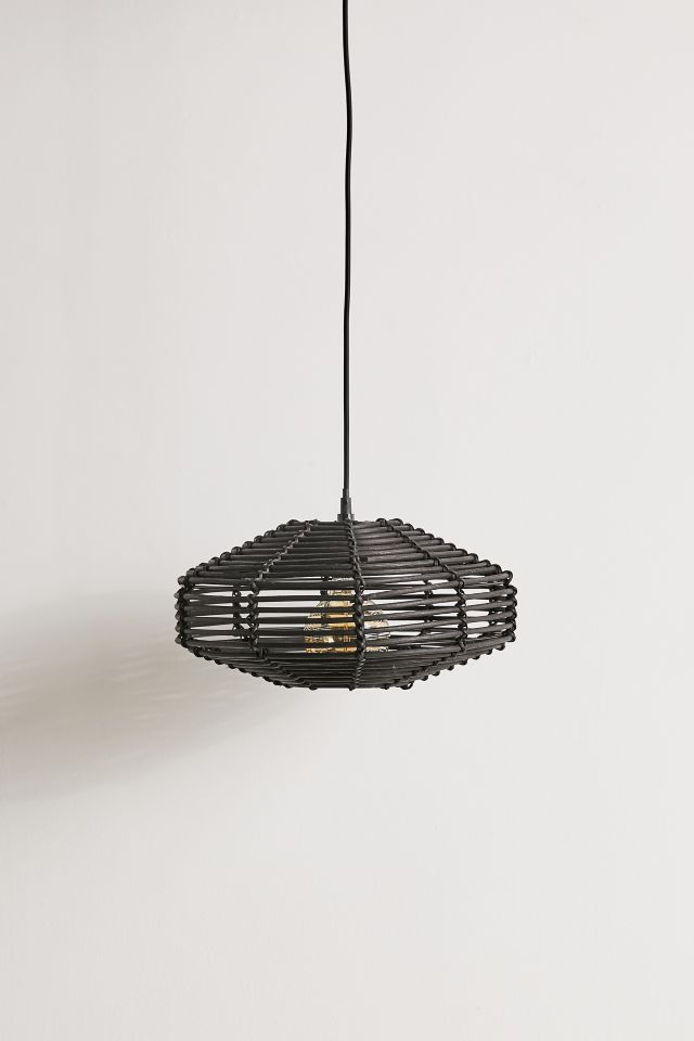 Rattan Pendant Light #1