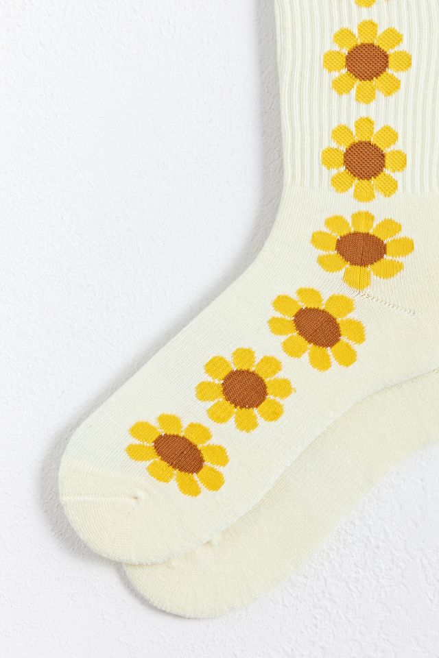 Repeat Sunflower Crew Sock #2