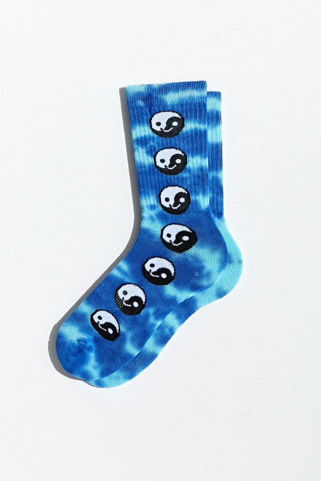 Repeat Yin Yang Tie-Dye Crew Sock
