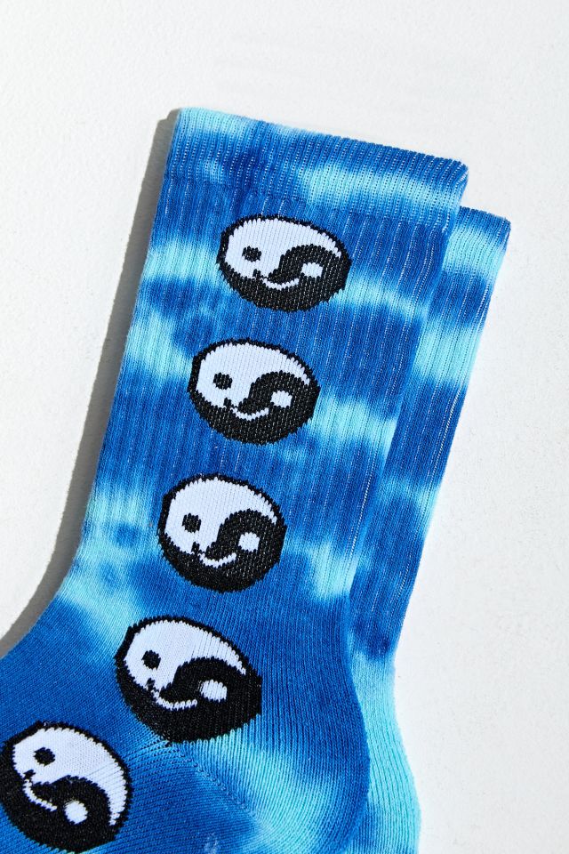 Repeat Yin Yang Tie-Dye Crew Sock #1