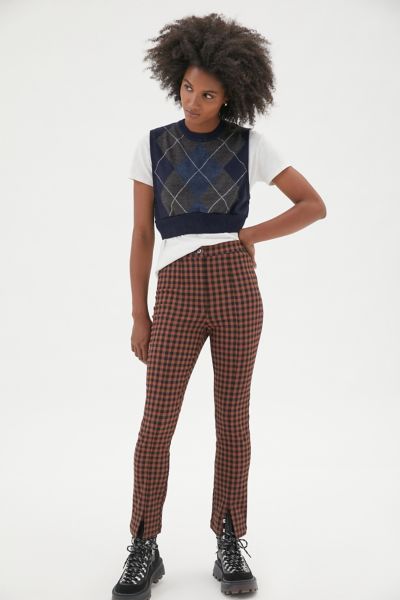 urban outfitters plaid pants men