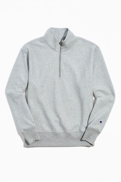 Champion UO Exclusive Reverse Weave Quarter Zip Mock Neck Sweatshirt
