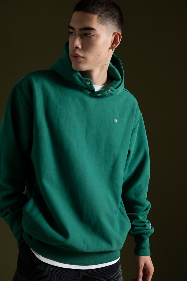 At vise dreng hver for sig Champion UO Exclusive Reverse Weave Snap Hoodie Sweatshirt | Urban  Outfitters