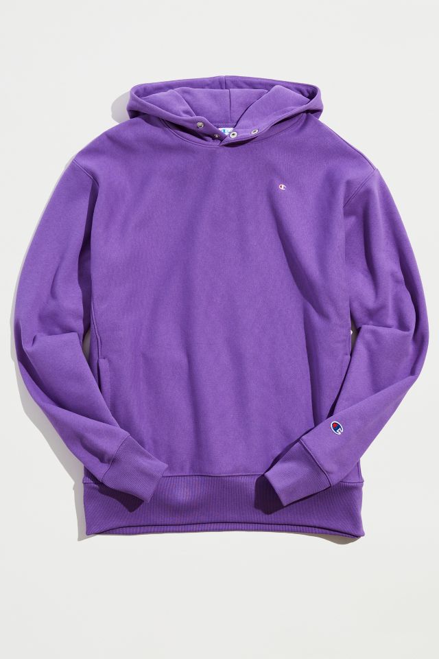 Champion reverse weave online purple hoodie