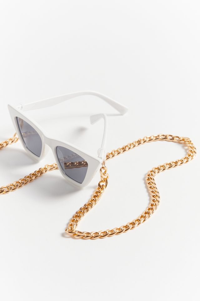 Curb Sunglasses Chain Urban Outfitters