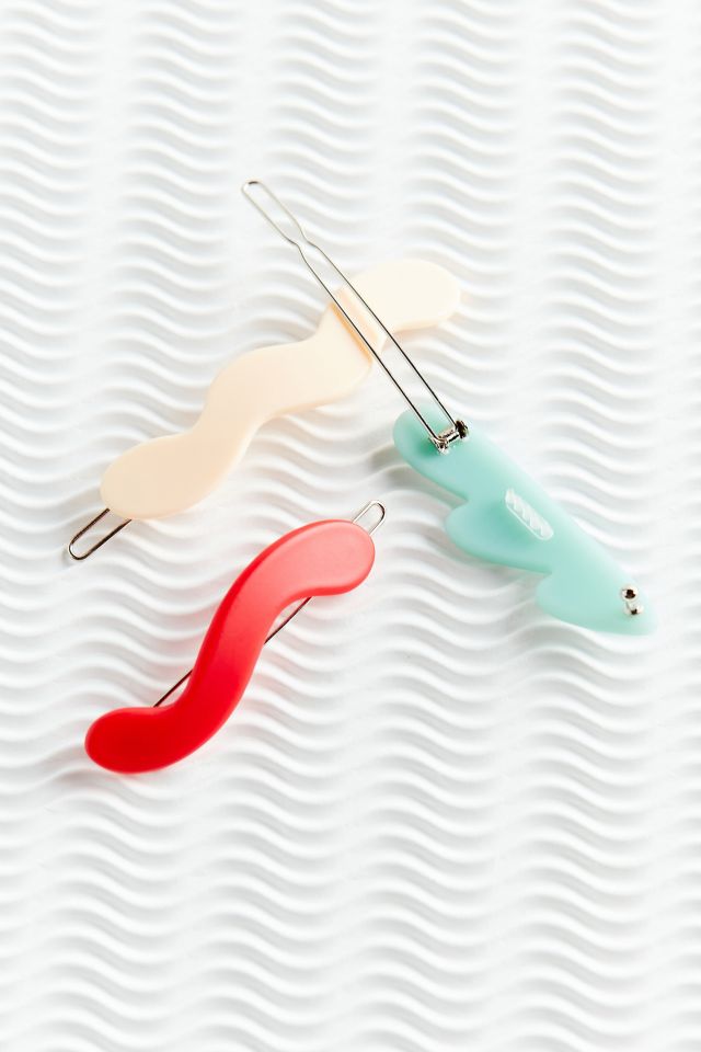 CHUNKS Mini Wave Barrette #1