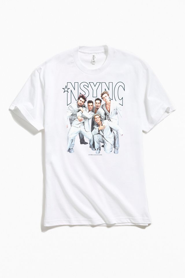 NSYNC Group Photo Tee Urban Outfitters