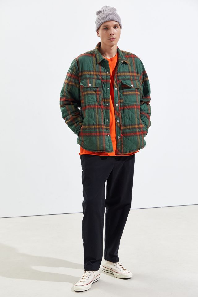 Veste Chemise Matelassée à Carreaux UO #1