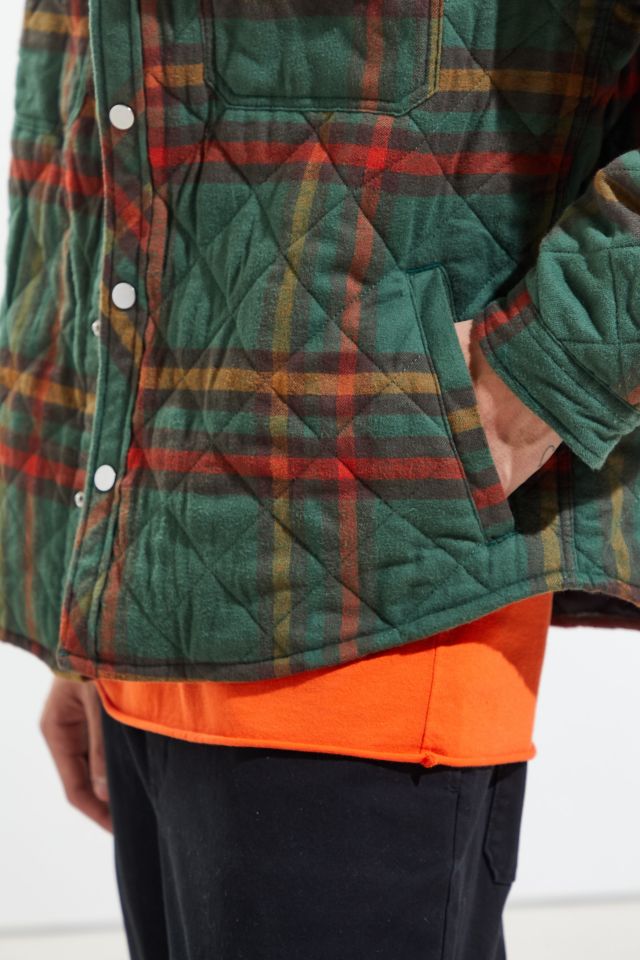 Veste Chemise Matelassée à Carreaux UO #5