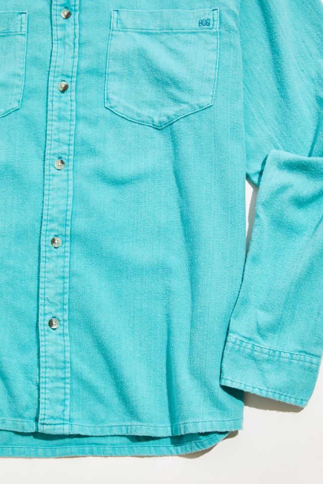 Chemise en flanelle lavée à manches longues BDG #2