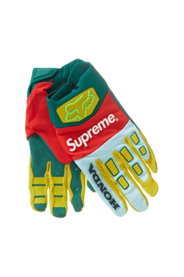 Supreme Honda Fox Racing Gloves Urban Outfitters