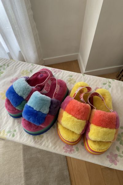 Ugg pride fluff yeah clearance slide