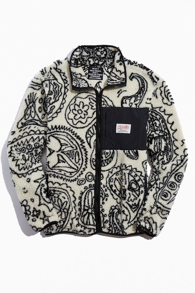 M/SF/T Paisley Sherpa Jacket #2
