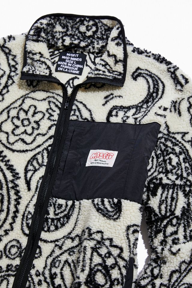 M/SF/T Paisley Sherpa Jacket #3