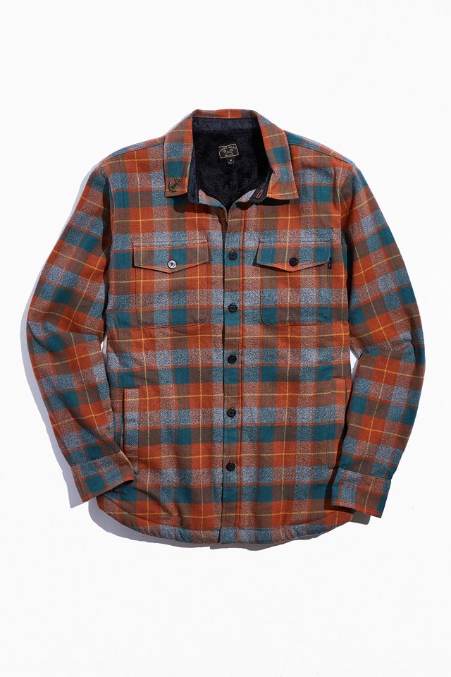 Dark Seas Recruit Sherpa Shirt Jacket #1