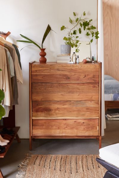 Urban Outfitters Kane Tall 4-Drawer Dresser