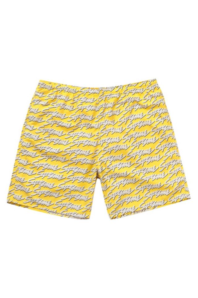 Supreme Signature Script Logo Water Short