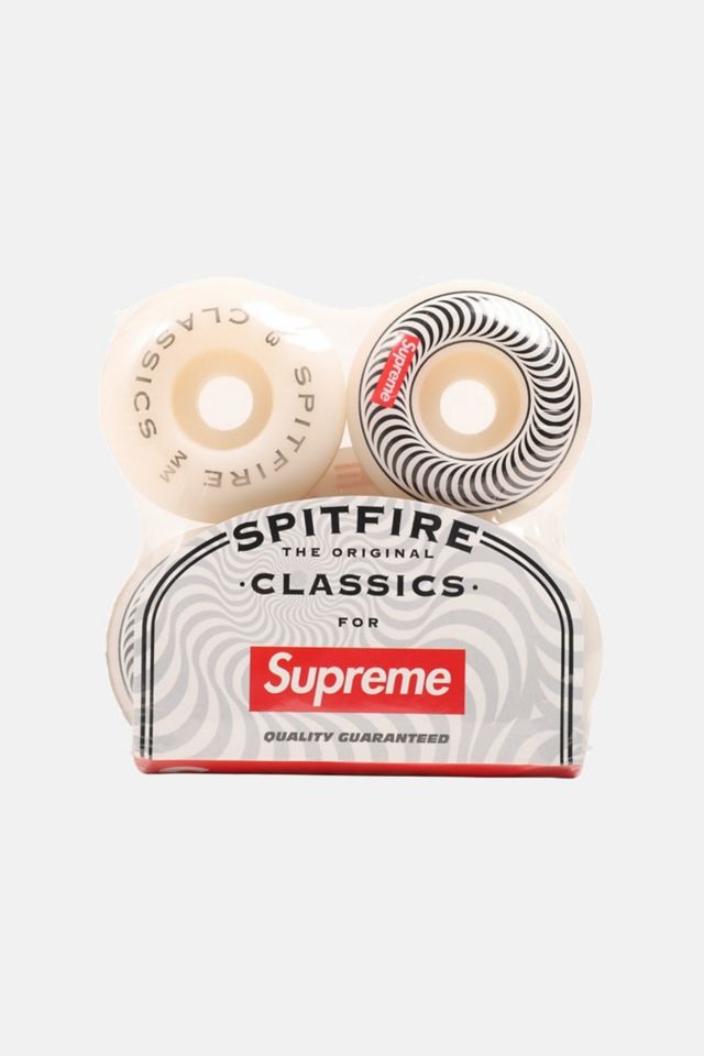 Supreme Spitfire Classic Wheels (Set of 4) White 53MM