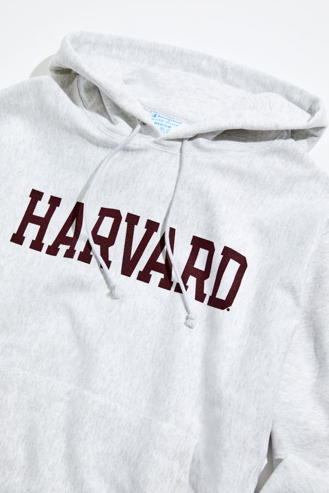 Champion Harvard University Hoodie Sweatshirt #1