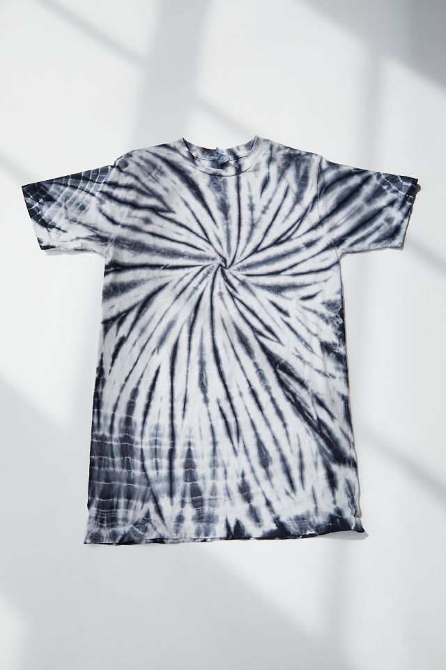 Urban Renewal Vintage Black Swirl Tie-Dye Tee | Urban Outfitters