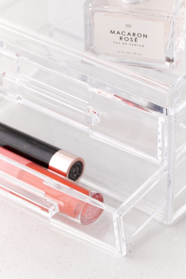 Acrylic Cosmetic Organizer Countertop Storage Display – All About Tidy