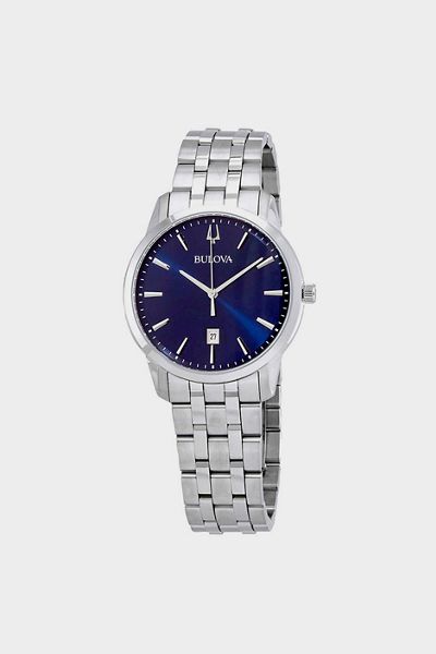Bulova Sutton Quartz Blue Dial Men's Watch 96B338