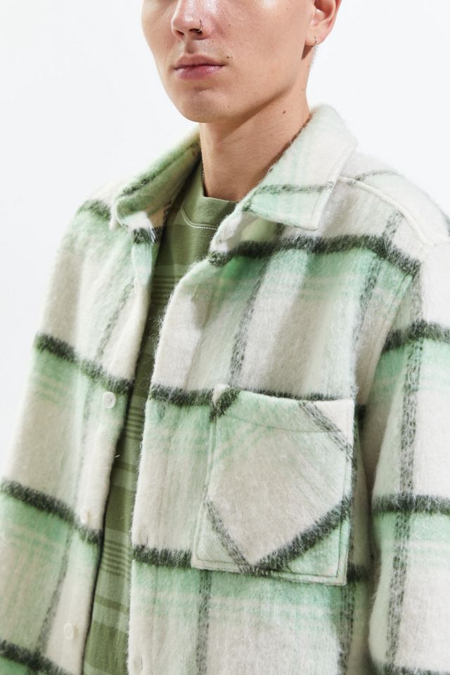 UO Brushed Plaid Overshirt #2