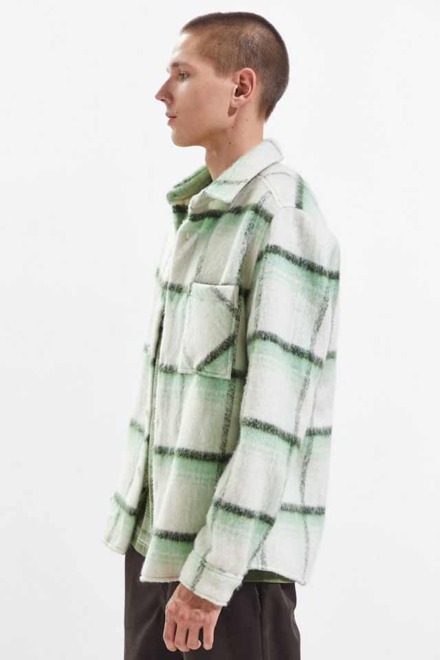 UO Brushed Plaid Overshirt #3