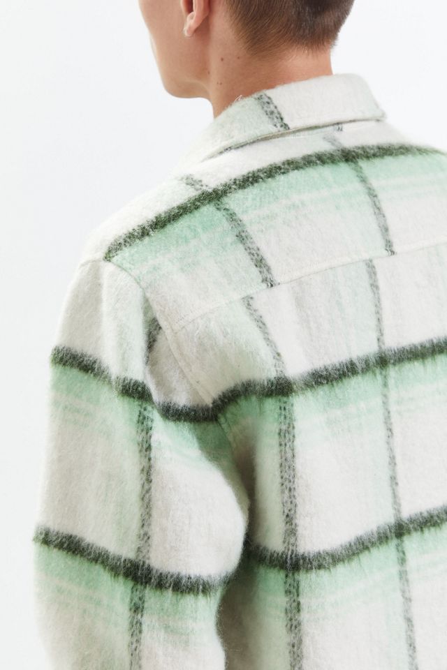 UO Brushed Plaid Overshirt #4